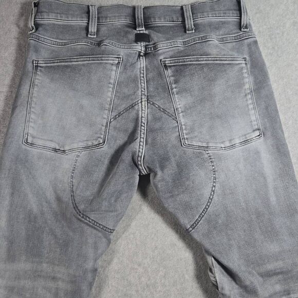 G-Star Raw Jeans Mens 31x 30 5620 3D Zip Knee Skinny Light Wash - Picture 8 of 11